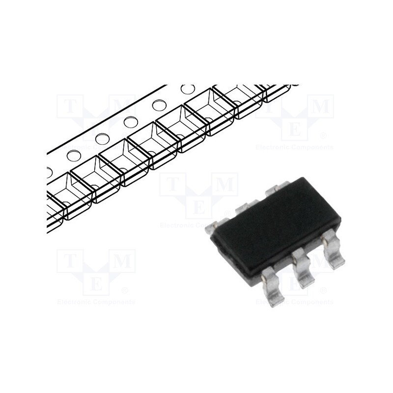 10 pcs : INA181A2IDBVT - IC: instrumentation amplifier, 210kHz, Ch: 1, Uoper: 2.7÷5.5V