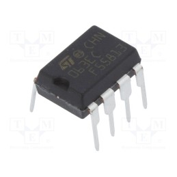 10 pcs : MC34063ECN - IC: driver, DC/DC converter, Uin: 3÷40VDC, Uout: 1.25÷38VDC, 1.5A