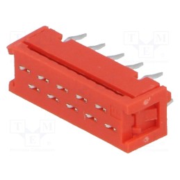 10 pcs : TMM-2-0-10-2 - Wire-board, adapter, PIN: 10, IDC,THT, on PCBs,for ribbon cable