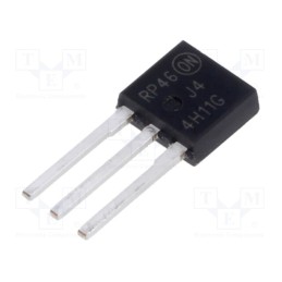 10 pcs : MJD44H11-1G - Transistor: NPN, bipolar, 80V, 8A, 20W, DPAK3