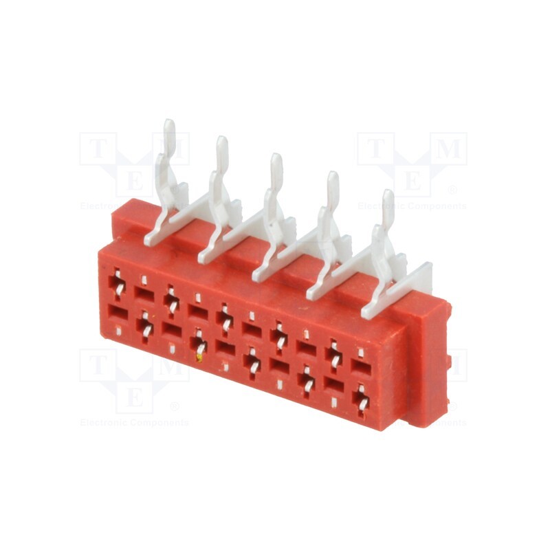 10 pcs : TMM-5-0-10-2 - Wire-board, socket, female, PIN: 10, THT, on PCBs, 30V, 1A, -40÷105°C