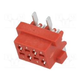 10 pcs : TMM-6-0-04-2 - Wire-board, socket, female, PIN: 4, SMT, on PCBs, 30V, 1A, -40÷105°C