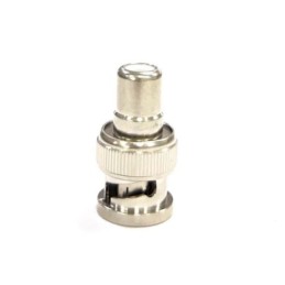 1 pcs - RS PRO Straight 50Ω Coaxial Adapter BNC Plug to RCA Socket 250Hz