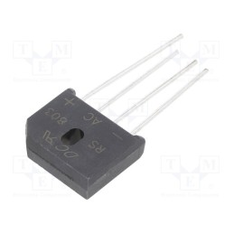 10 pcs : RS803 - Bridge rectifier: single-phase, Urmax: 200V, If: 8A, Ifsm: 175A