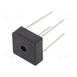 10 pcs : GBPC10005 - Bridge rectifier: single-phase, Urmax: 50V, If: 10A, Ifsm: 175A