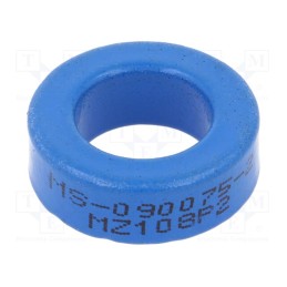 10 pcs : MS-090075-2 - Ferrite: toroidal, L: 7.62mm, Øint: 13.97mm, Øout: 22.86mm, 54nH