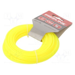 10 pcs : 98115 - Trimmer line, L: 15m, polyamide, round, Size: 2.7mm