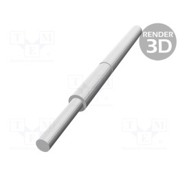 10 pcs : TK 0030N C 0,66 S 120 A - Test needle, Operational spring compression: 2mm, 3A, TK0030N