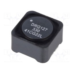 10 pcs : DRQ127-330-R - Inductor: wire, SMD, 33uH, Ioper: 3.23A, 60mΩ, ±20%, Isat: 6.22A