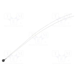 10 pcs : TTS-100KC6-BG - NTC thermistor, 100kΩ, THT, 4260K, -40÷125°C, ±0,2°C