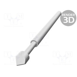 10 pcs : TK 0030N T 1,27 S 120 A - Test needle, Operational spring compression: 2mm, 3A, TK0030N