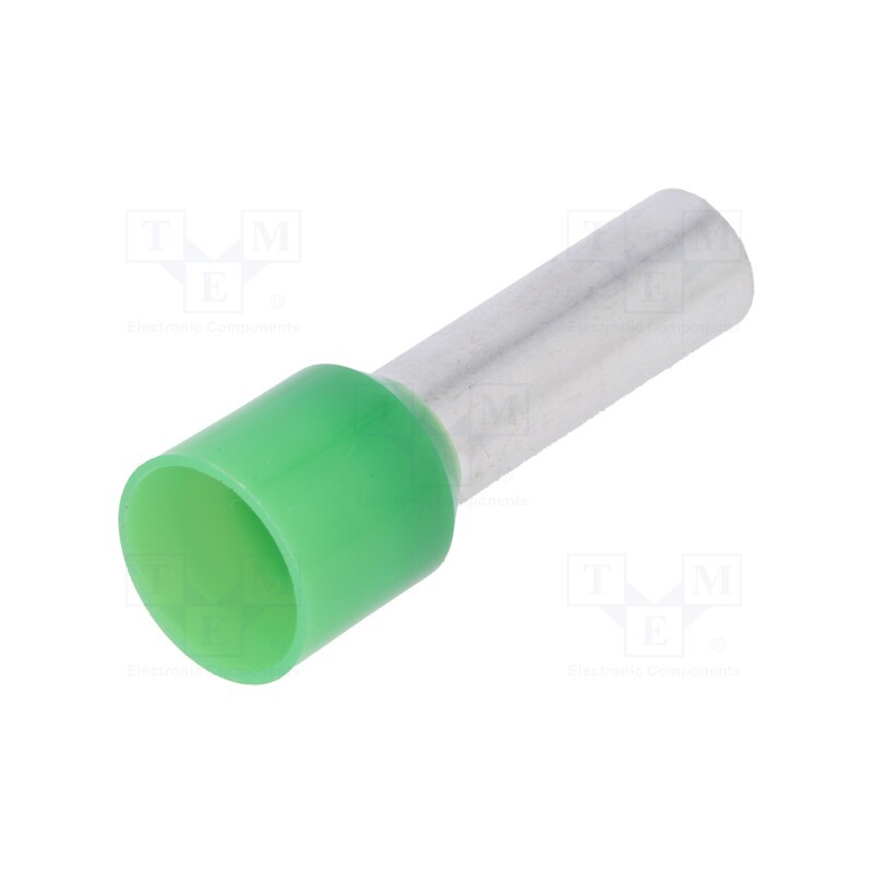 50 pcs : TUL-RI-16018 - Tip: bootlace ferrule, insulated, copper, 16mm2, 18mm, tinned