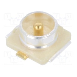 10 pcs : U.FL-R-SMT(01) - Connector: U.FL (IPX/AMC), socket, 50Ω, SMT, male