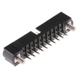 20 pcs - HARWIN Datamate J-Tek Series Straight Through Hole PCB Header, 20 Contact(s), 2.0mm Pitch, 2 Row(s), Shrouded