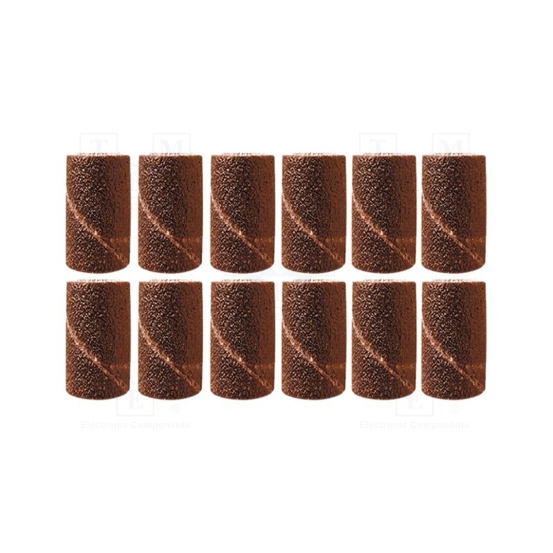 10 set : M.3690 - Grinding belts, 6.3mm, grain 120, 12pcs.