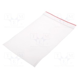 10 pcg : 02-05-1218 - Self-seal bag, L: 180mm, Width: 120mm, Thick: 40um, polyetylene