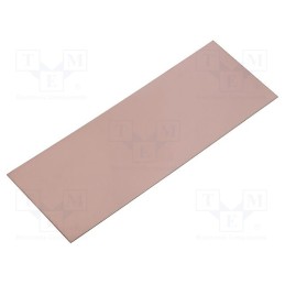 10 pcs : - Laminate, FR4,epoxy resin, 1.5mm, L: 280mm, W: 100mm, double sided