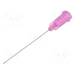20 pcs : 8001114 - Needle: steel, 1.5', Size: 30, straight, 0.15mm, Mounting: Luer Lock