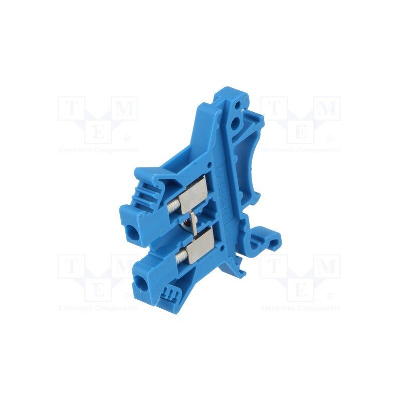 10 pcs : UK 2,5 N BU - 3003350 - Splice terminal: rail, 0.2÷2.5mm2, ways: 1, terminals: 2, blue, 800V
