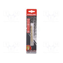 10 pcs : 77865K - Drill bit, for metal, Ø: 6.5mm, Features: grind blade, blister