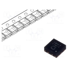 10 pcs : TPS2553DRVR - IC: power switch, high-side,USB switch, 1.5A, Ch: 1, N-Channel, SMD