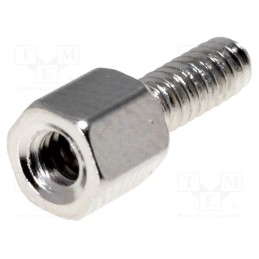 10 pcs : UNC15 - Threaded head screw, UNC 4-40, Spanner: 4.75mm