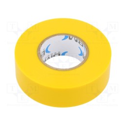 10 rol : BMESB2525GI - Tape: electrical insulating, W: 25mm, L: 25m, Thk: 0.15mm, yellow