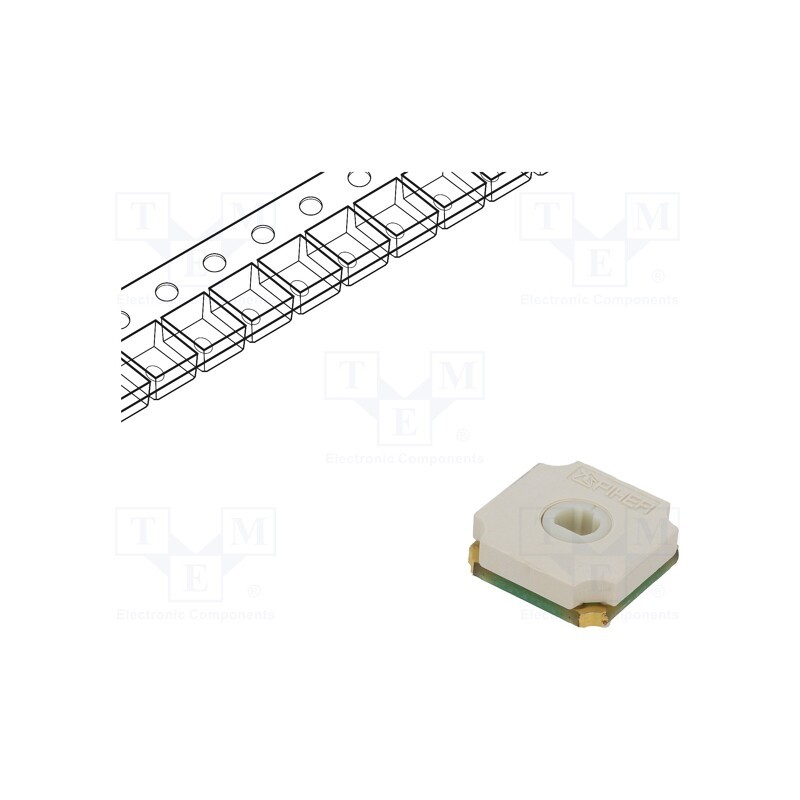 10 pcs : N15TS-104A3030 - Potentiometer: mounting, single turn,horizontal, 100kΩ, 150mW