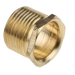 25 pcs - RS PRO M20 Male Bush Cable Conduit Fitting, 20mm nominal size