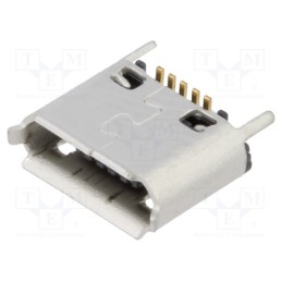 20 pcs : USB3160-30-0170-1-C - Socket, USB B micro, SMT, PIN: 5, vertical, USB 2.0, 1.8A