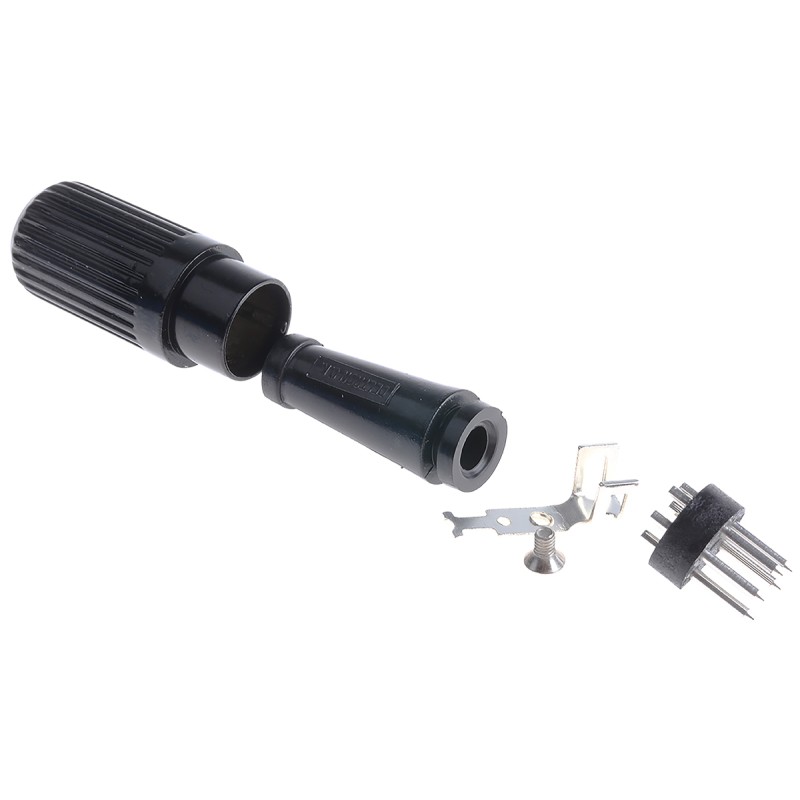 1 pcs - RS PRO 5 Pole Din Plug, DIN 45322, 2A, 34 V ac/dc, Male, Cable Mount