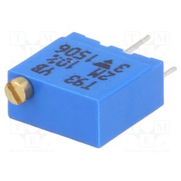 10 pcs : T93YB205KT20 - Potentiometer: mounting, multiturn, 2MΩ, 500mW, THT, ±10%, linear