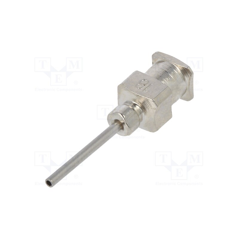 10 pcs : 818050SS1 - Needle: steel, L: 15mm, Size: 18, Øint: 1.2mm, Mat: stainless steel