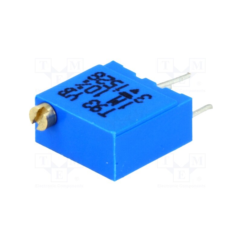 10 pcs : T93YB105KT20 - Potentiometer: mounting, multiturn, 1MΩ, 500mW, THT, ±10%, linear