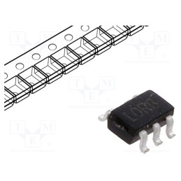 10 pcs : LP2985IM5X-3.3/NOPB - IC: voltage regulator, LDO,fixed, 3.3V, 0.15A, SOT23-5, SMD, ±1.5%
