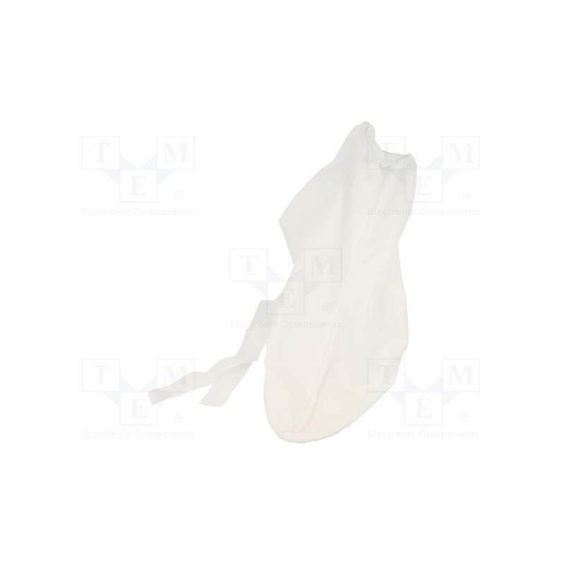 10 pcs : 450 - Overboot, white, laminate