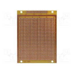 10 pcs : PC-12 - Board: universal, single sided,prototyping, W: 72mm, L: 95mm