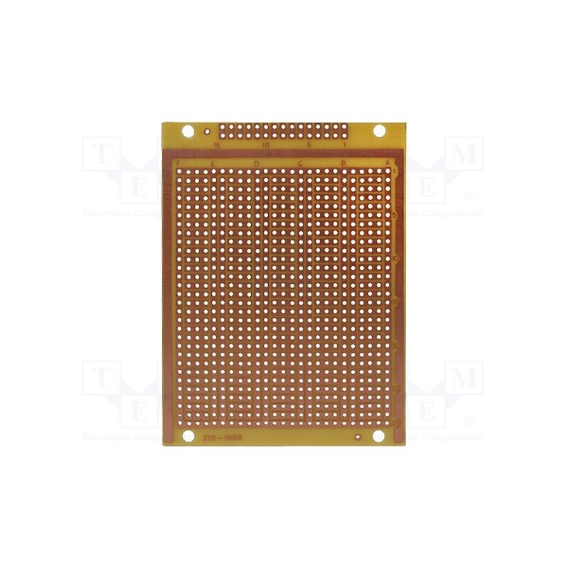 10 pcs : PC-12 - Board: universal, single sided,prototyping, W: 72mm, L: 95mm