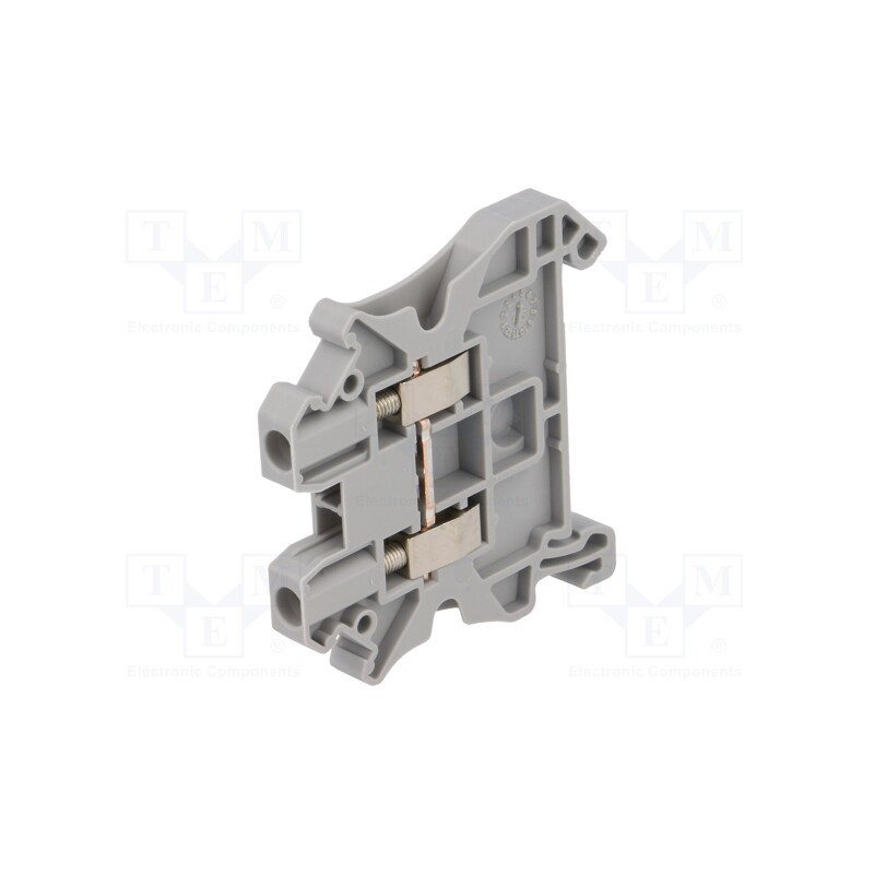 10 pcs : UT 2,5 3044076 - Splice terminal: rail, 0.14÷2.5mm2, ways: 1, terminals: 2, grey