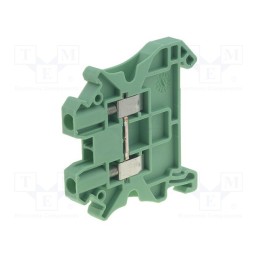 10 pcs : UT 2,5 GN 3045091 - Splice terminal: rail, 0.14÷4mm2, ways: 1, terminals: 2, green, 1kV