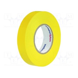 20 rol : 710-00102 HELATAPE FLEX15 - Tape: electrical insulating, W: 15mm, L: 10m, Thk: 150um, yellow