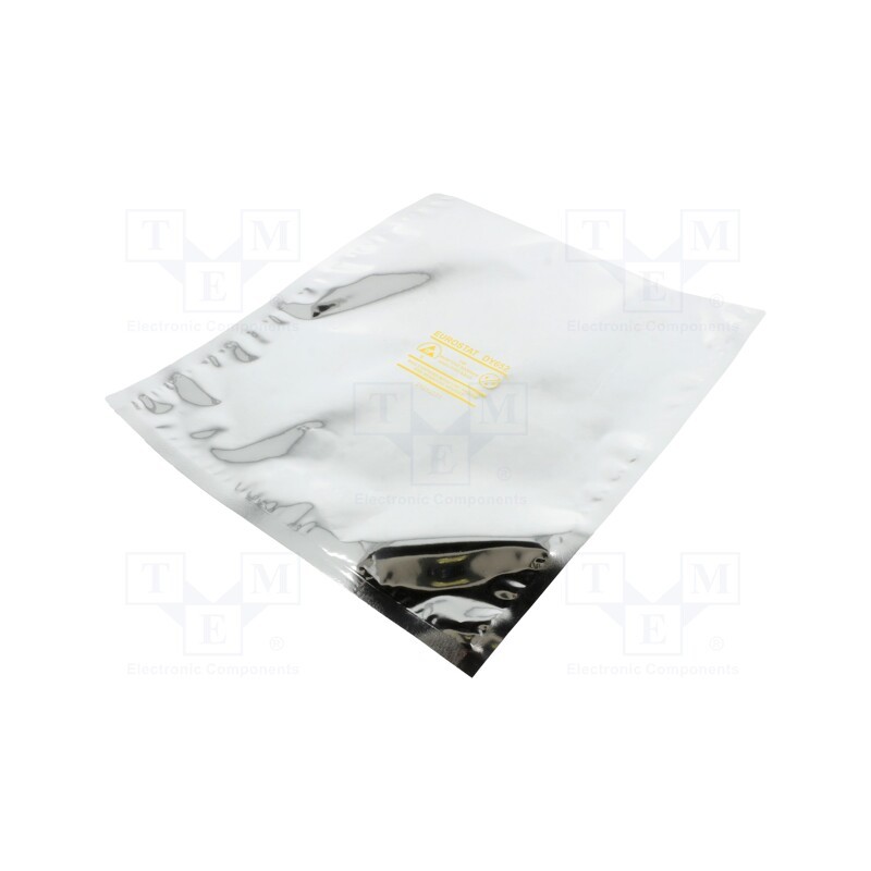 50 pcs : 20-082-1012 - Protection bag, ESD, L: 305mm, W: 254mm, Thk: 90um