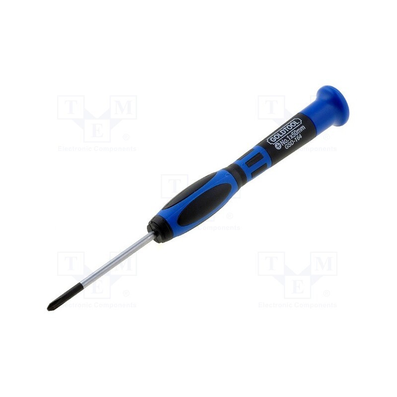 10 pcs : GSD-164 - Screwdriver, precision, PH1, Blade length: 50mm
