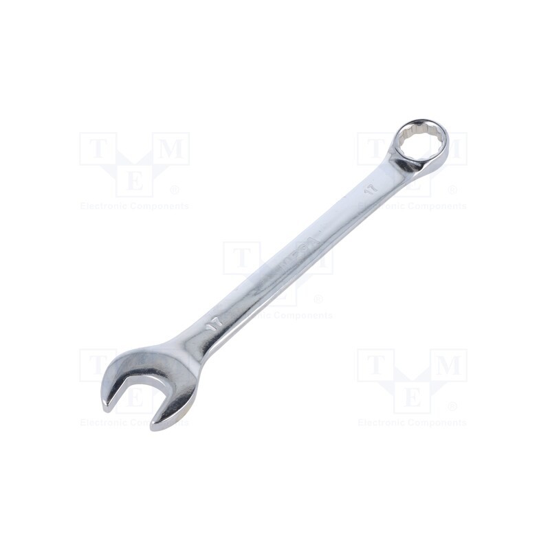 10 pcs : 35267 - Wrench, combination spanner, 17mm, Chrom-vanadium steel
