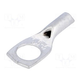 10 pcs : VA01-0027 PK155 - Tip: ring tube, M5, 1.5mm2, crimped, for cable, tinned, L: 18mm