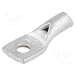 10 pcs : VA01-0028 PK253 - Tip: ring tube, M3, 2.5mm2, crimped, for cable, tinned, L: 16mm