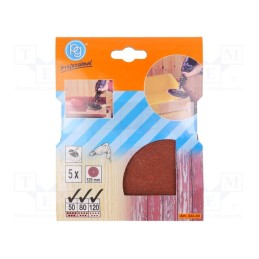 10 set : 344.3 - Sandpaper, for dry running,for removing paint,wood,plastic