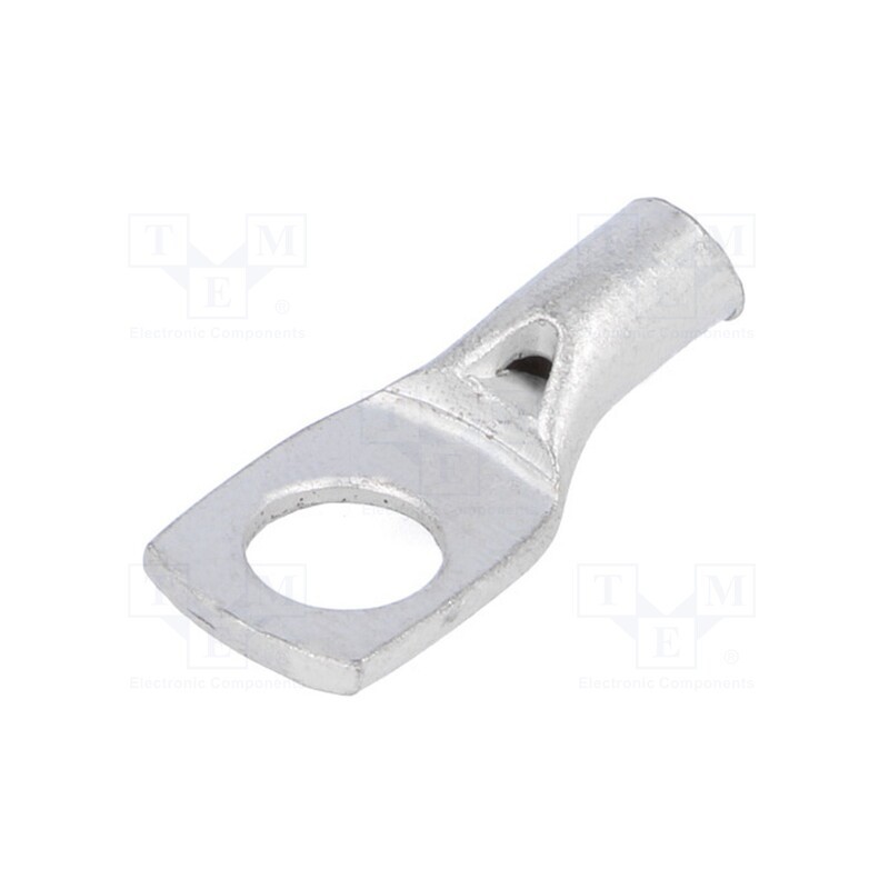 10 pcs : VA01-0030 PK255 - Tip: ring tube, M5, 2.5mm2, crimped, for cable, tinned, L: 18mm