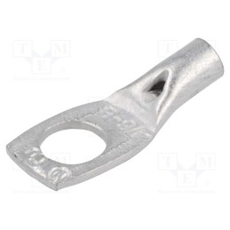 10 pcs : VA01-0035 PK68 - Tip: ring tube, M8, 6mm2, crimped, for cable, tinned, L: 30mm, copper