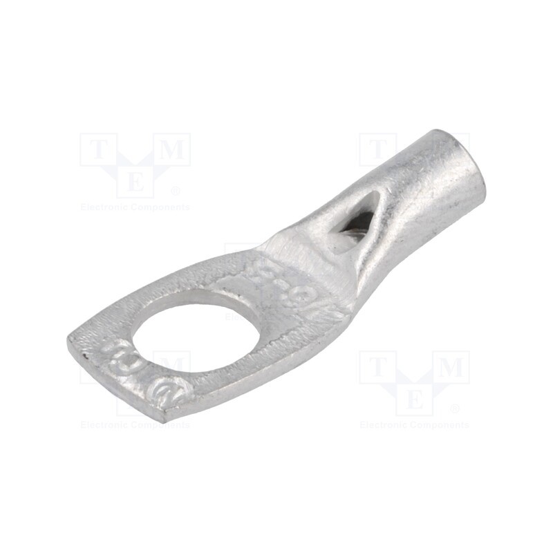 10 pcs : VA01-0035 PK68 - Tip: ring tube, M8, 6mm2, crimped, for cable, tinned, L: 30mm, copper